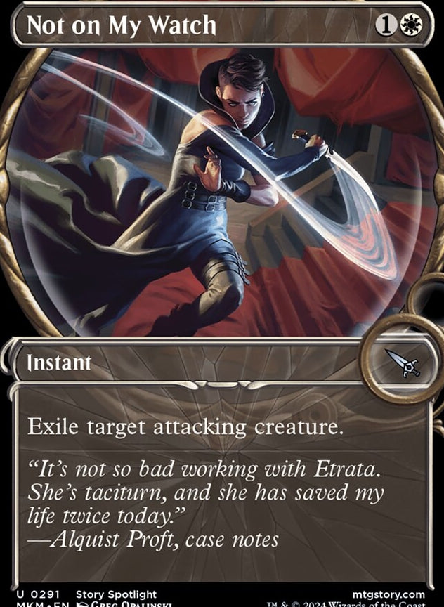 Not on My Watch [#0291 Magnified Showcase] (MKM-U)