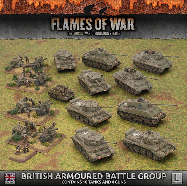 Flames of War: WWII: British (BRAB10) - Armoured Battle Group (late) (OOP)