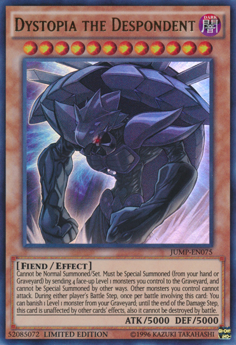Dystopia the Despondent (JUMP-EN075) Limited Edition