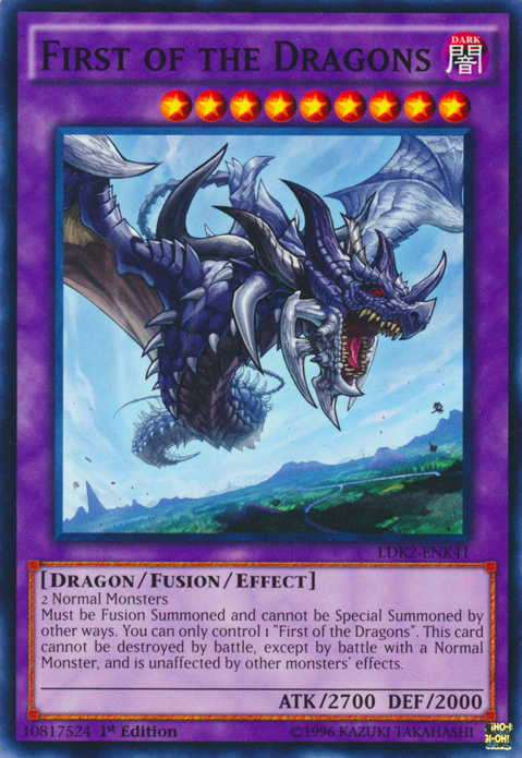 First of the Dragons (LDK2-ENK41) Common - Near Mint 1st Edition