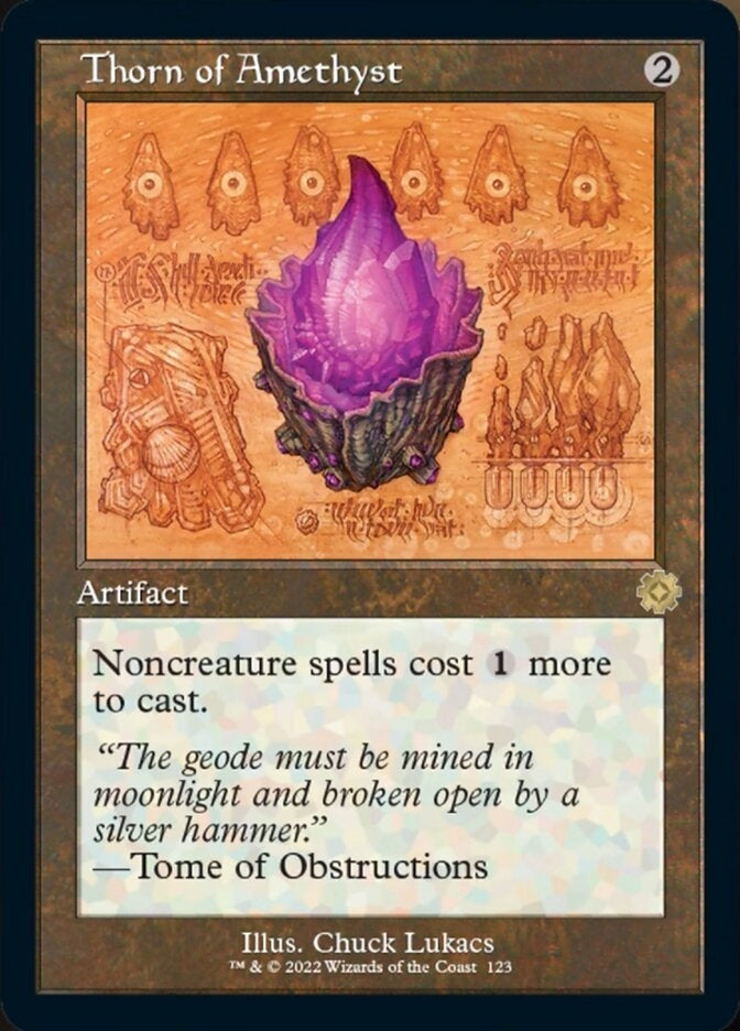 Thorn of Amethyst [#123 Schematic] (BRR-R)