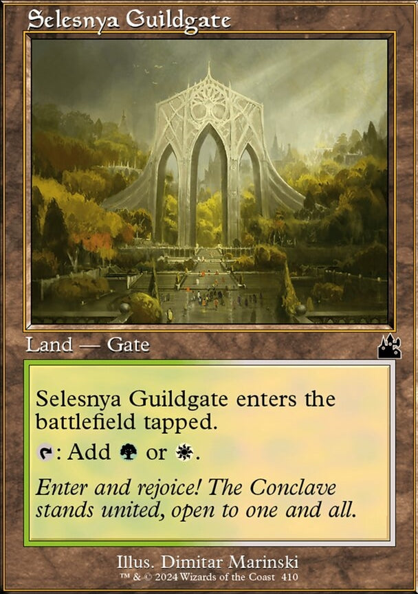 Selesnya Guildgate [#0410 Retro Frame] (RVR-C)