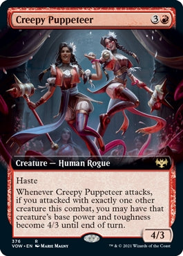 Creepy Puppeteer [#376 Extended Art] (VOW-R)