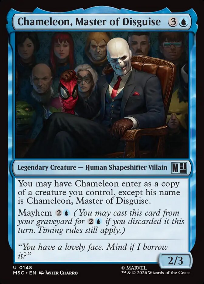 Chameleon, Master of Disguise [ #0148 Surge Foil ] (MSC-U)