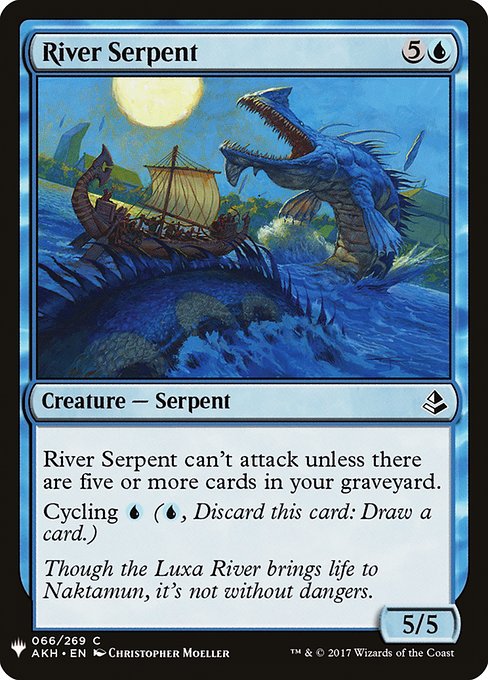 River Serpent [Mystery Booster #0473] (AKH-C)