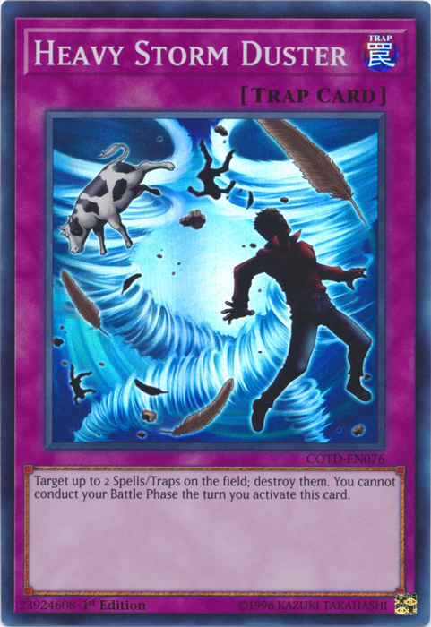Heavy Storm Duster (COTD-EN076) Near Mint 1st Edition - Super Rare