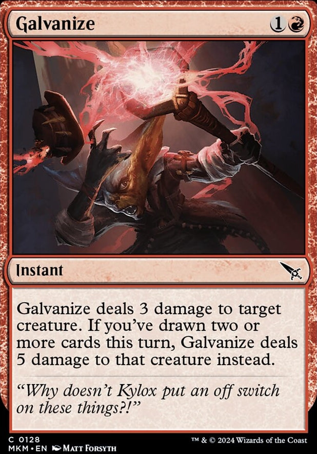 Galvanize [#0128] (MKM-C)