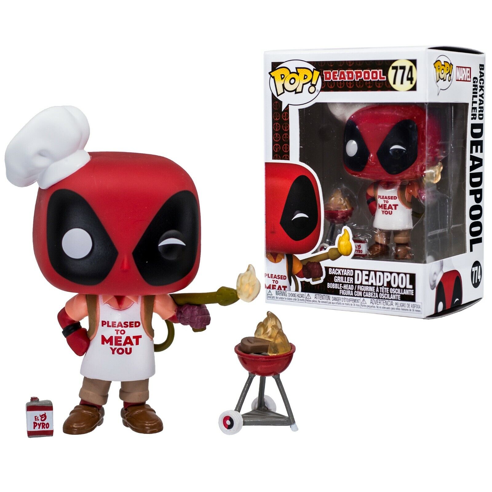 POP Figure: Marvel Deadpool 30th #0774 - Backyard Griller Deadpool