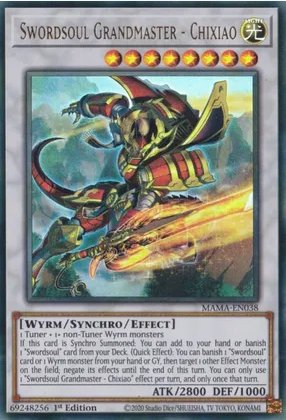 Swordsoul Grandmaster - Chixiao (MAMA-EN038) 1st Edition