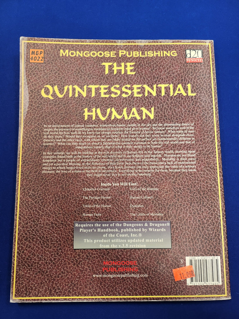 MGP 4022: The Quintessential Human (USED)