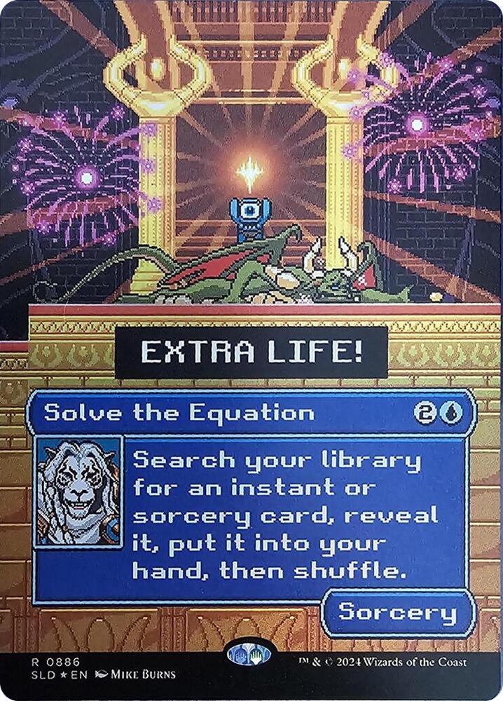 Extra Life - Solve the Equasion [#0886] (SLD-R-FOIL)
