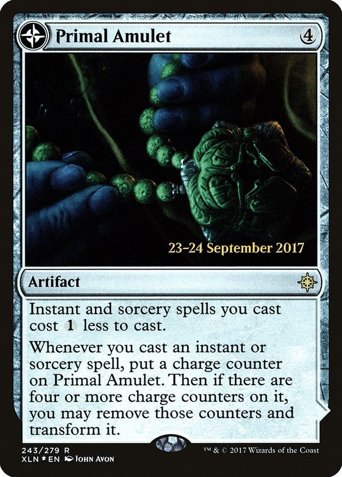 Primal Amulet // Primal Wellspring (XLN-R-PRE)