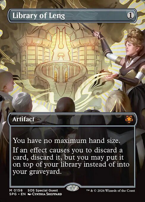 Library of Leng [ #0158 Borderless ] (SPG-M)