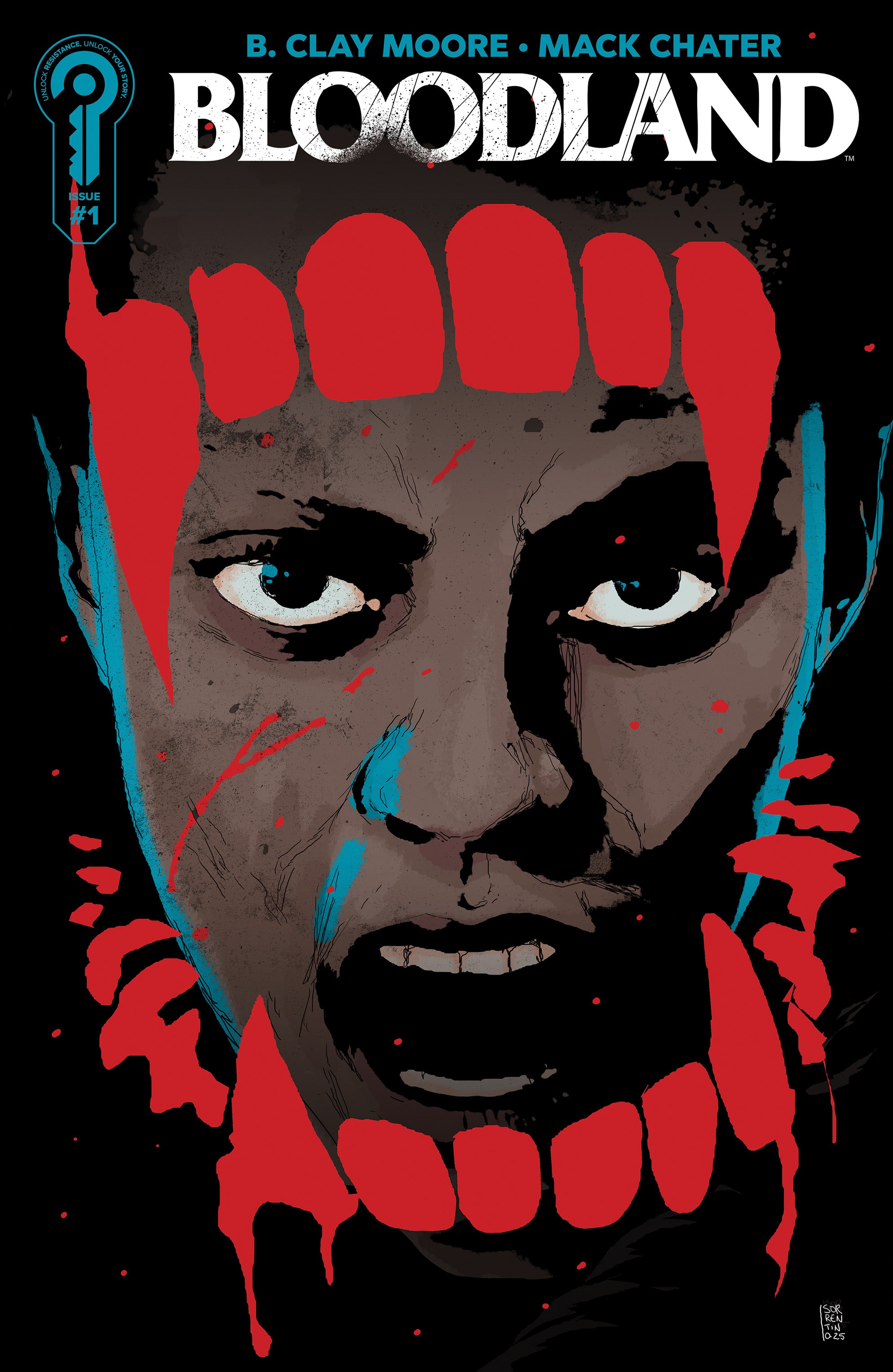 Bloodland #1 Cover C Andrea Sorrentino 1:10