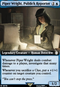 Piper Wright, Publick Reporter [#0379 Extended Art] (PIP-R-FOIL)