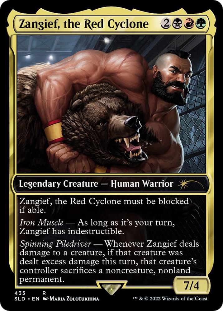 Zangief, the Red Cyclone [#435] (SLD-R)