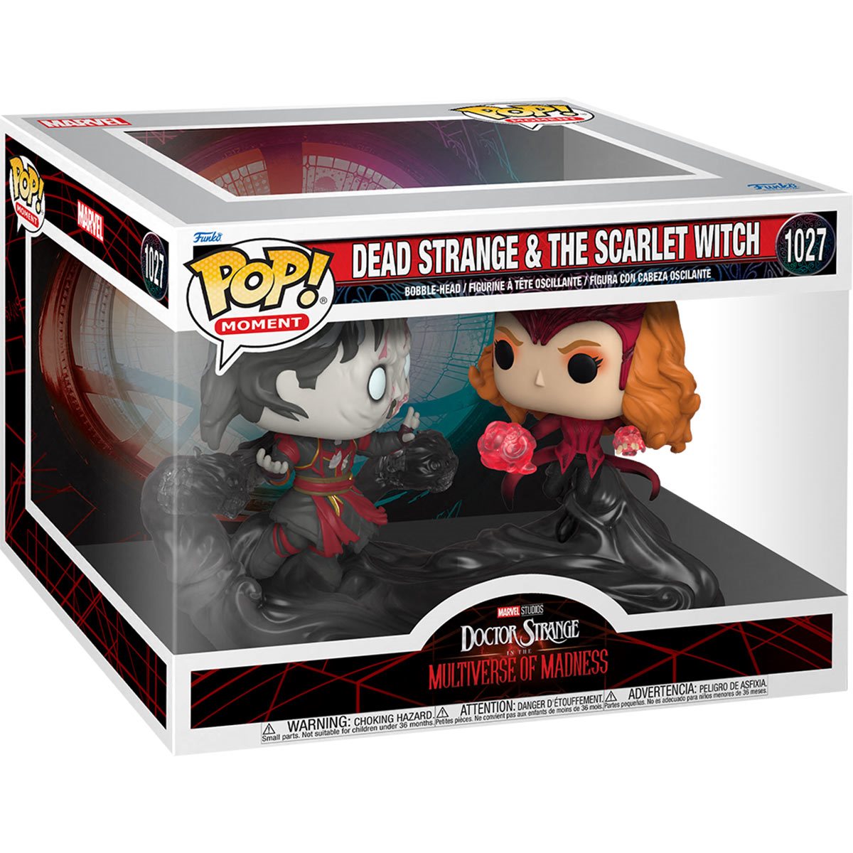 POP Figure Moment: Marvel Doctor Strange Multiverse of Madness #1027 - Dead Strange & Scarlet Witch