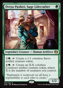 Oviya Pashiri, Sage Lifecrafter (KLD-R)