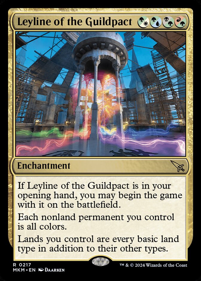 Leyline of the Guildpact [#0217] (MKM-R) Light Play