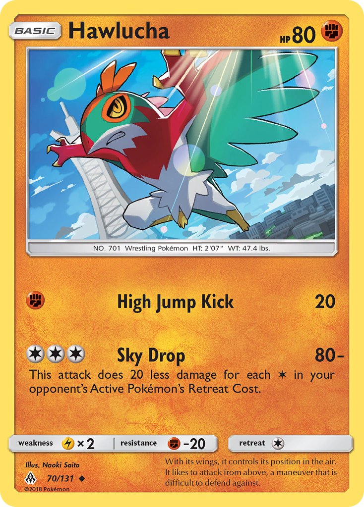 Hawlucha - 070/131 (FLI) Uncommon - Near Mint