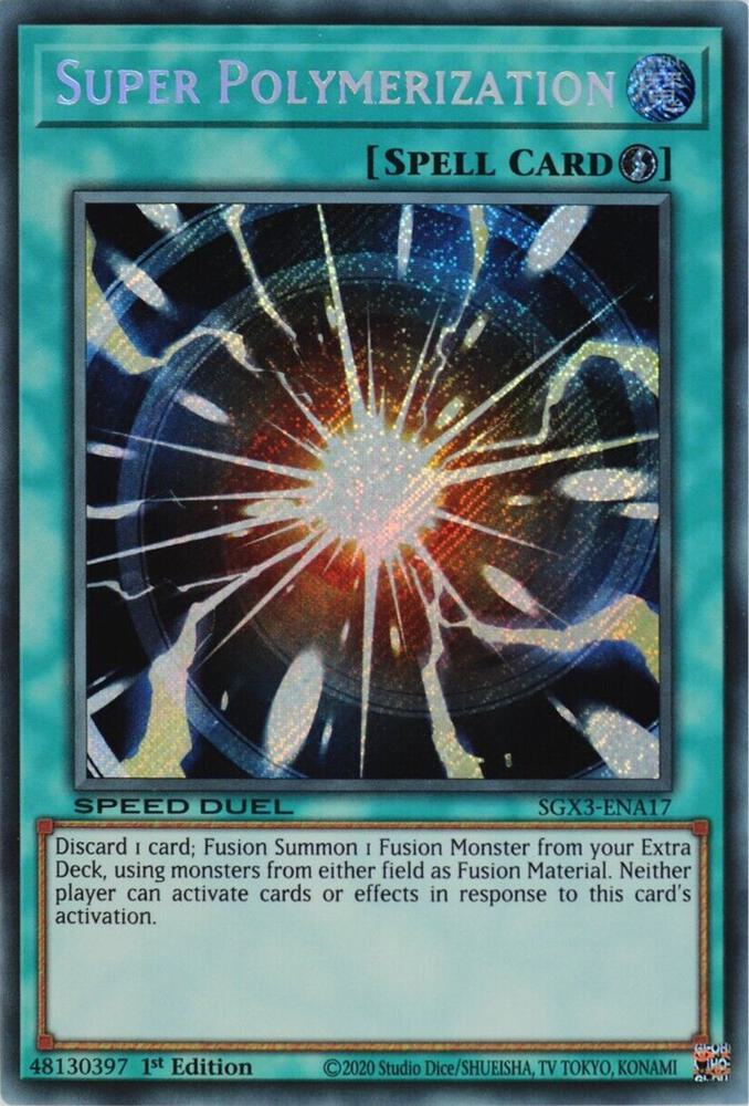 Super Polymerization (SGX3-ENA17) 1st Edition Light Play