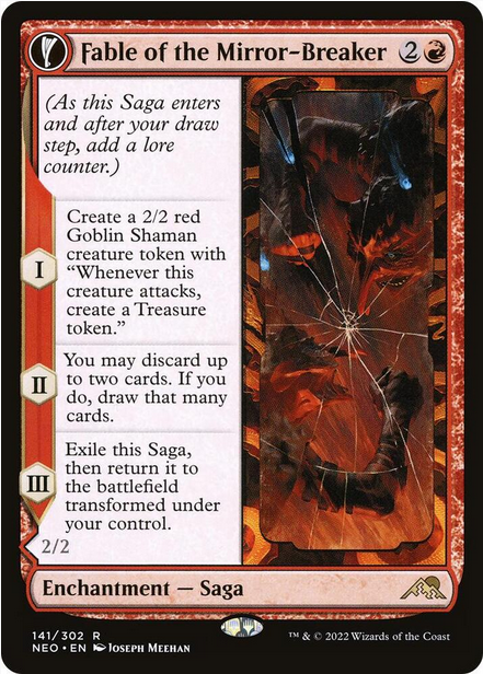 Fable of the Mirror-Breaker // Reflection of Kiki-Jiki [ #141/302 ] (NEO-R)