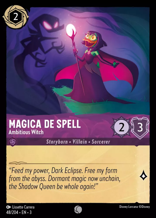 Magica De Spell - Ambitious Witch (Into the Inklands 048/204) Common - Near Mint