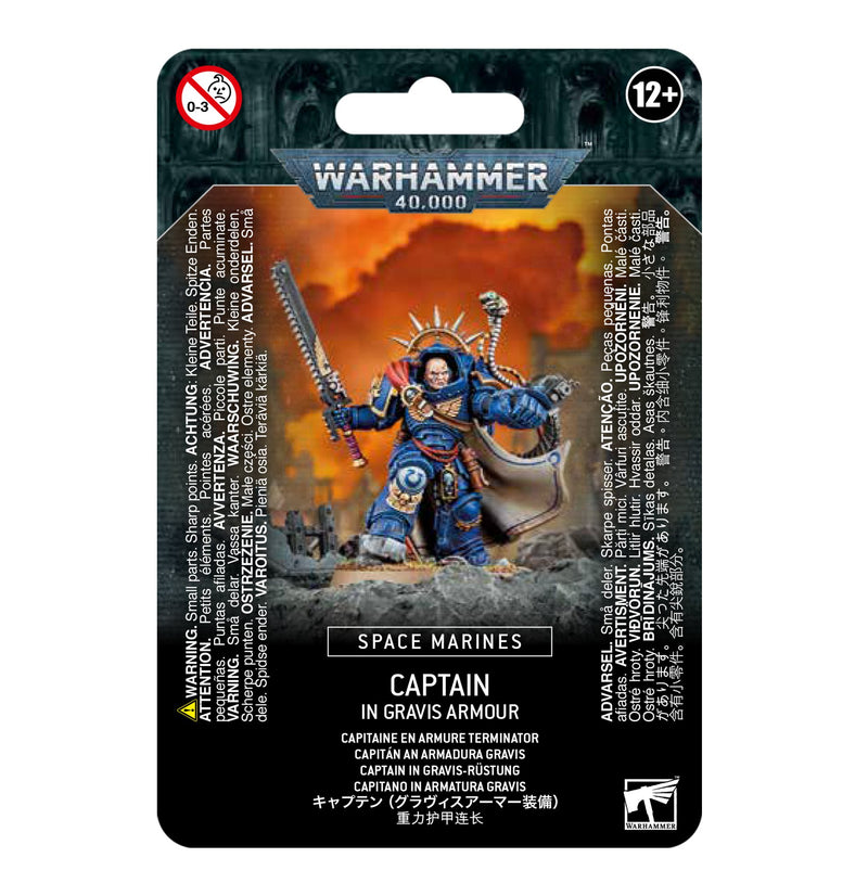 40K: Adeptus Astartes: Space Marines - Primaris Captain in Gravis Armour