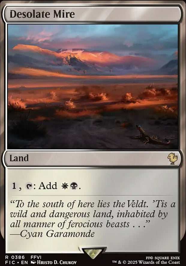 Desolate Mire [ #0386 Surge Foil ] (FIC-R)