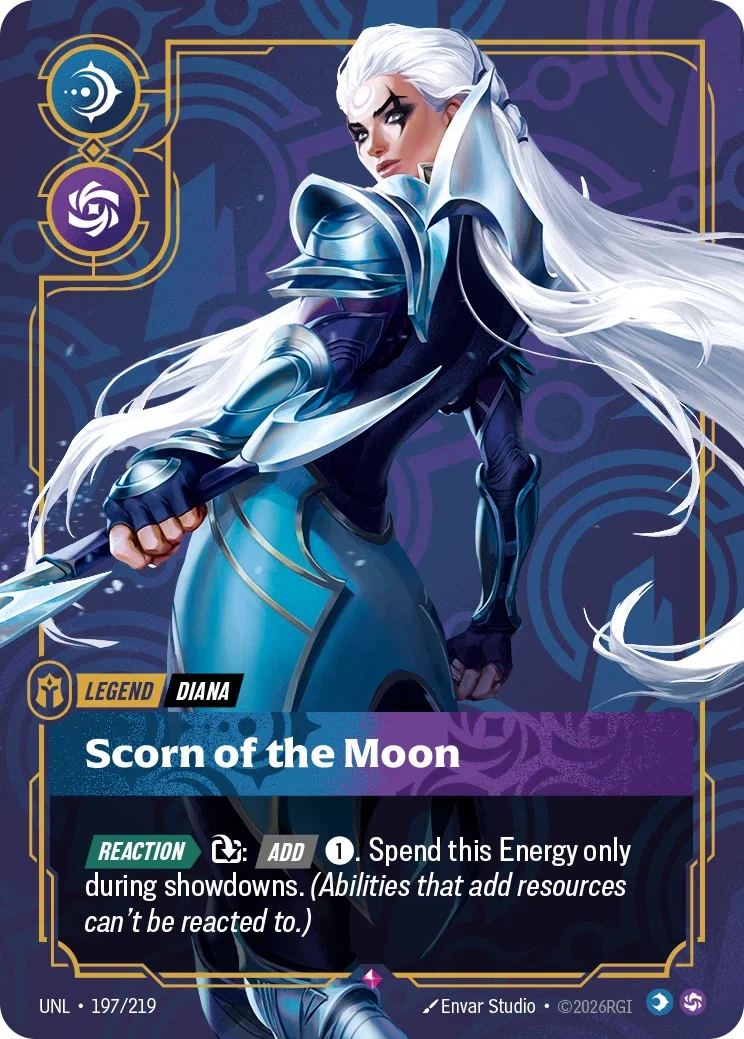 Diana - Scorn of the Moon - 197/219 (UNL)  Rare