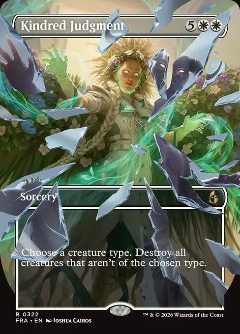 Kindred Judgment [ #0322 Borderless Shattered Mirror ] (FRA-R)