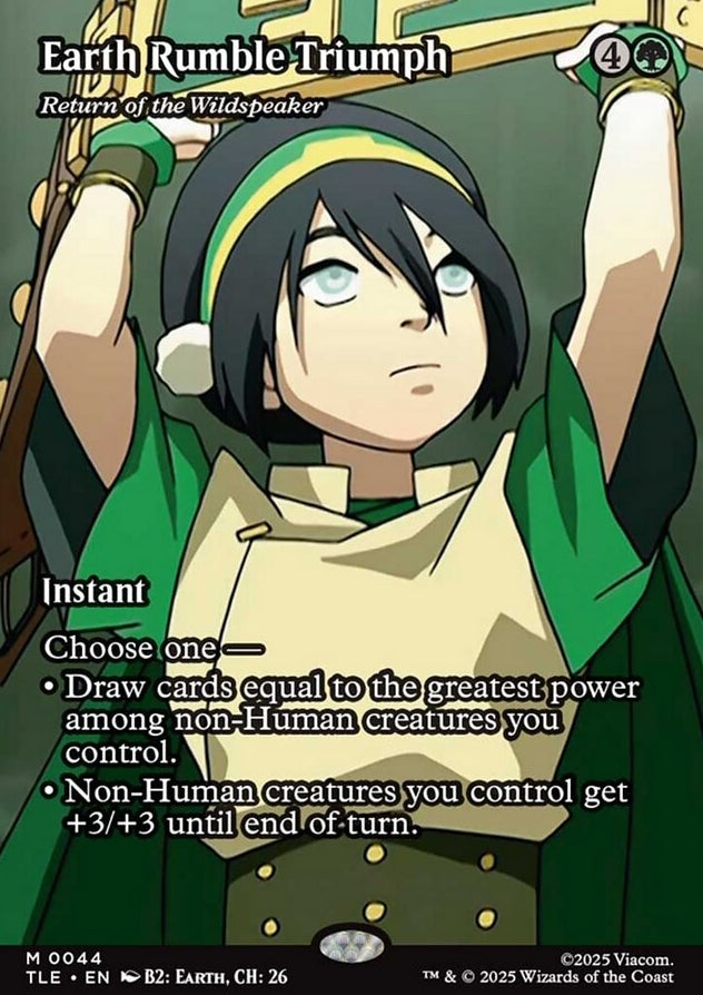 Earth Rumble Triumph - Return of the Wildspeaker [ #0044 Borderless ] (TLE-M)
