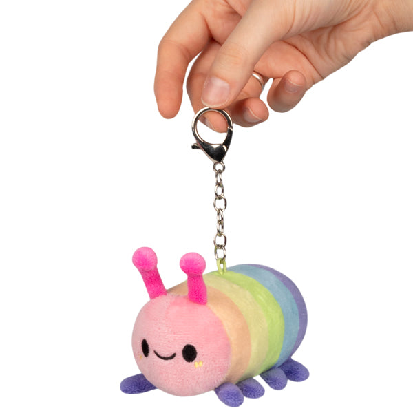 Squishable: Micro Rainbow Caterpillar Keychain