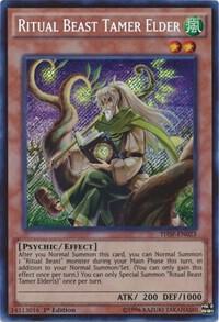 Ritual Beast Tamer Elder (THSF-EN023) Secret Rare Near Mint