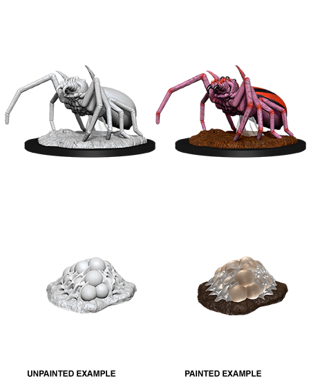 D&D: Nolzur's Marvelous Miniatures - Giant Spider & Egg Clutch (90077)