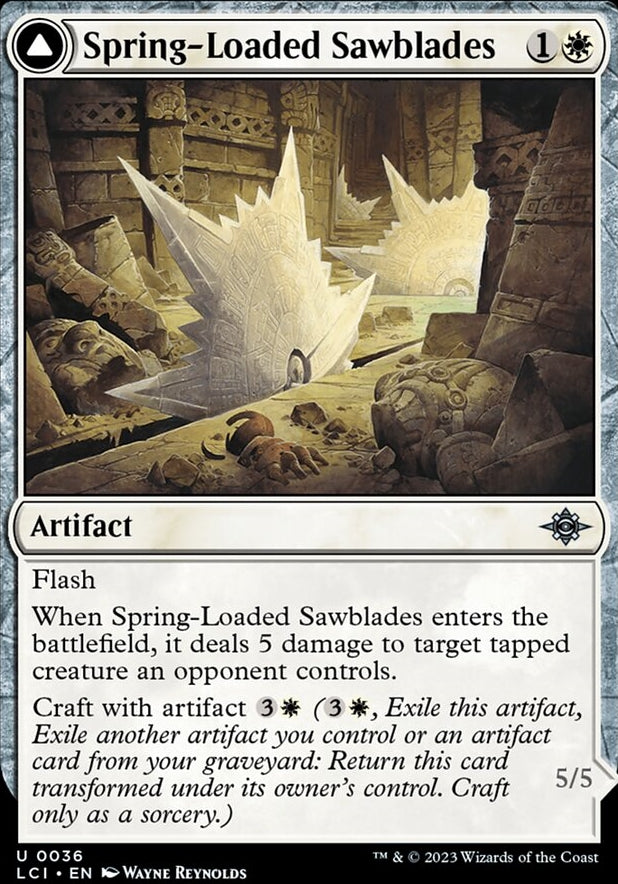 Spring-Loaded Sawblades // Bladewheel Chariot [#0036] (LCI-U)