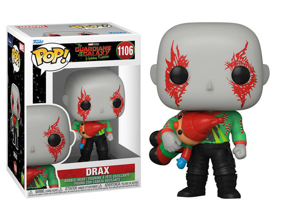 POP Figure: Marvel Guardians of the Galaxy Holiday Special #1106 - Drax