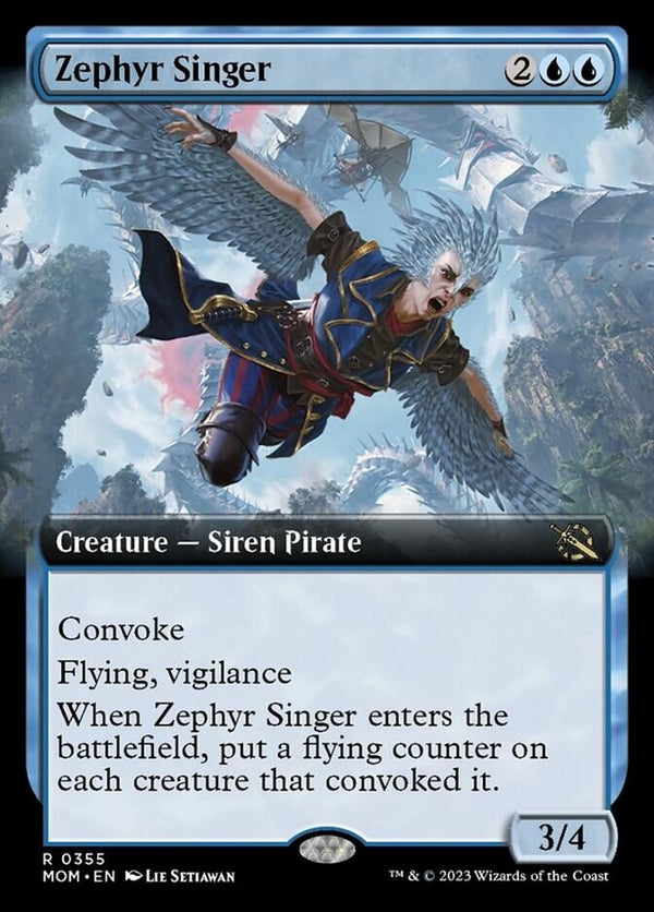 Zephyr Singer [#0355 Extended Art] (MOM-R)