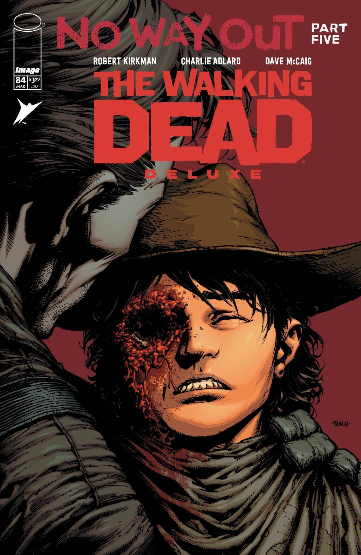 WALKING DEAD DELUXE #84 CVR A DAVID FINCH & DAVE MCCAIG (MR)