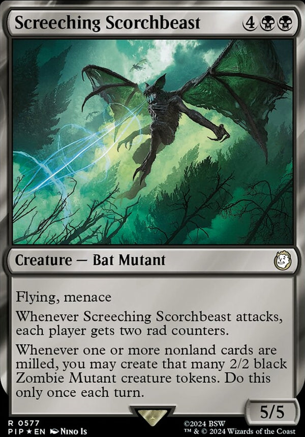 Screeching Scorchbeast [#0577 Surge Foil] (PIP-R)