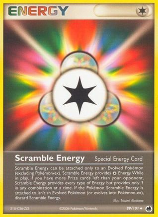 Scramble Energy (DF 89/101) Uncommon - Light Play Reverse Holofoil