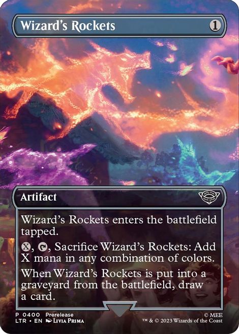 Wizard's Rockets [#0400 Scene] (LTR-C-FOIL)