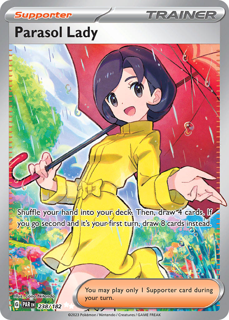 Parasol Lady - 238/182 (PAR) Ultra Rare - Near Mint Holofoil