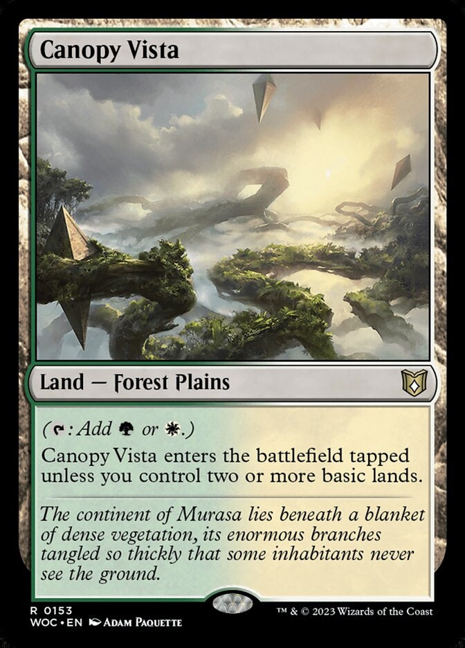 Canopy Vista [#0153 Reprints] (WOC-R)