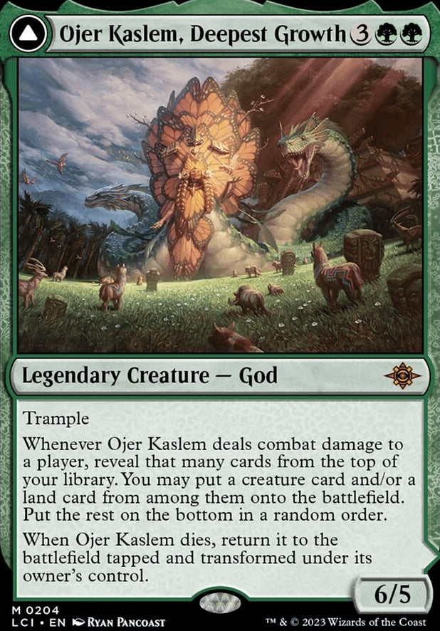 Ojer Kaslem, Deepest Growth // Temple of Cultivation [#0204] (LCI-M)