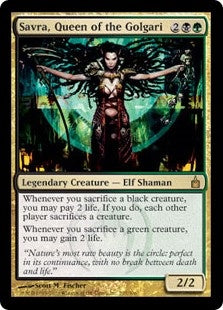 Savra, Queen of the Golgari (RAV-R)