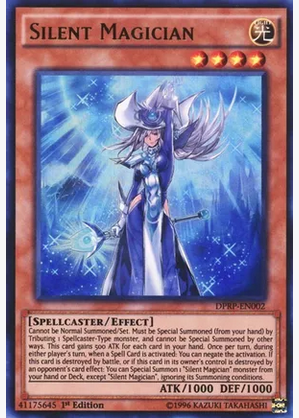 Silent Magician (DPRP-EN002) Quarter Century Rare - Near Mint 1st Edition