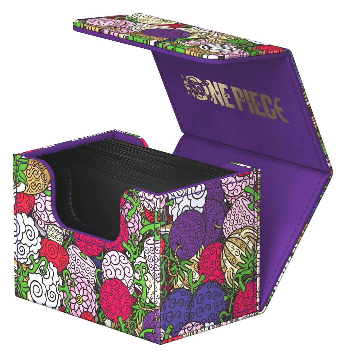 Ultimate Guard: Deck Case - Sidewinder 80+ XenoSkin -  Netflix One Piece: Devil Fruit Pattern