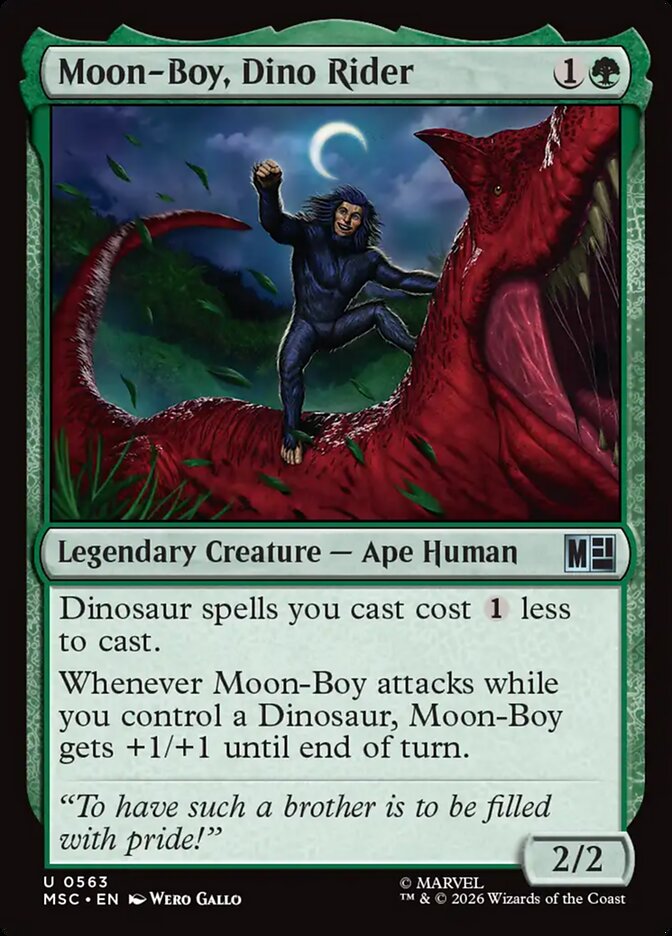 Moon-Boy, Dino Rider [ #0563 ] (MSC-U)