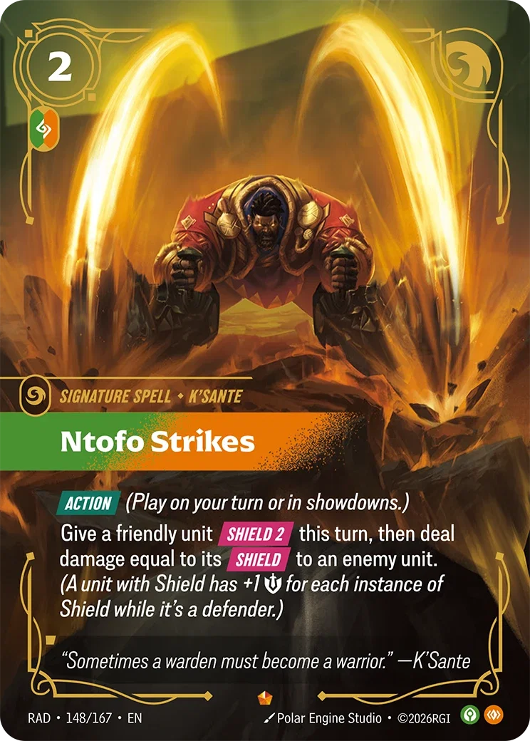 Ntofo Strikes - 148/167 (RAD) Epic